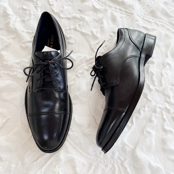 Cole Haan Carnegie Cap Toe Derby Size 13 New - Picture 5 of 10